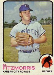 1973 Topps Baseball Cards      643     Al Fitzmorris